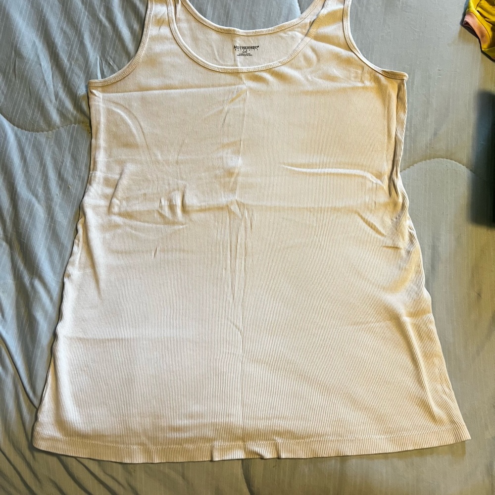 Women's Maternity Cream Tank Top